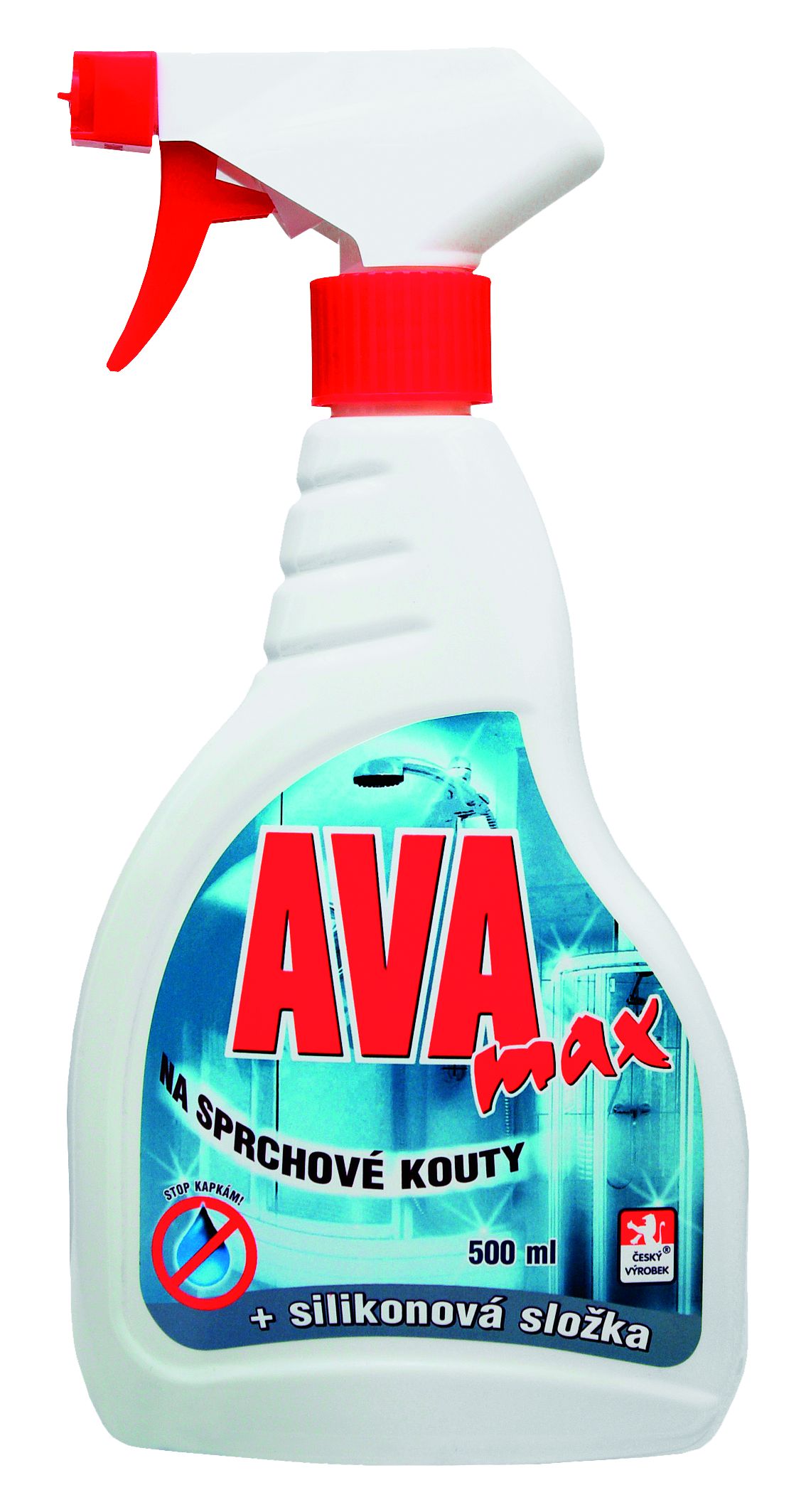AVA MAX čistič na sprchové kouty 500 ml - rozprašovač