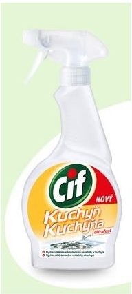 CIF Kuchyň Ultrafast čisticí sprej 500 ml - rozprašovač