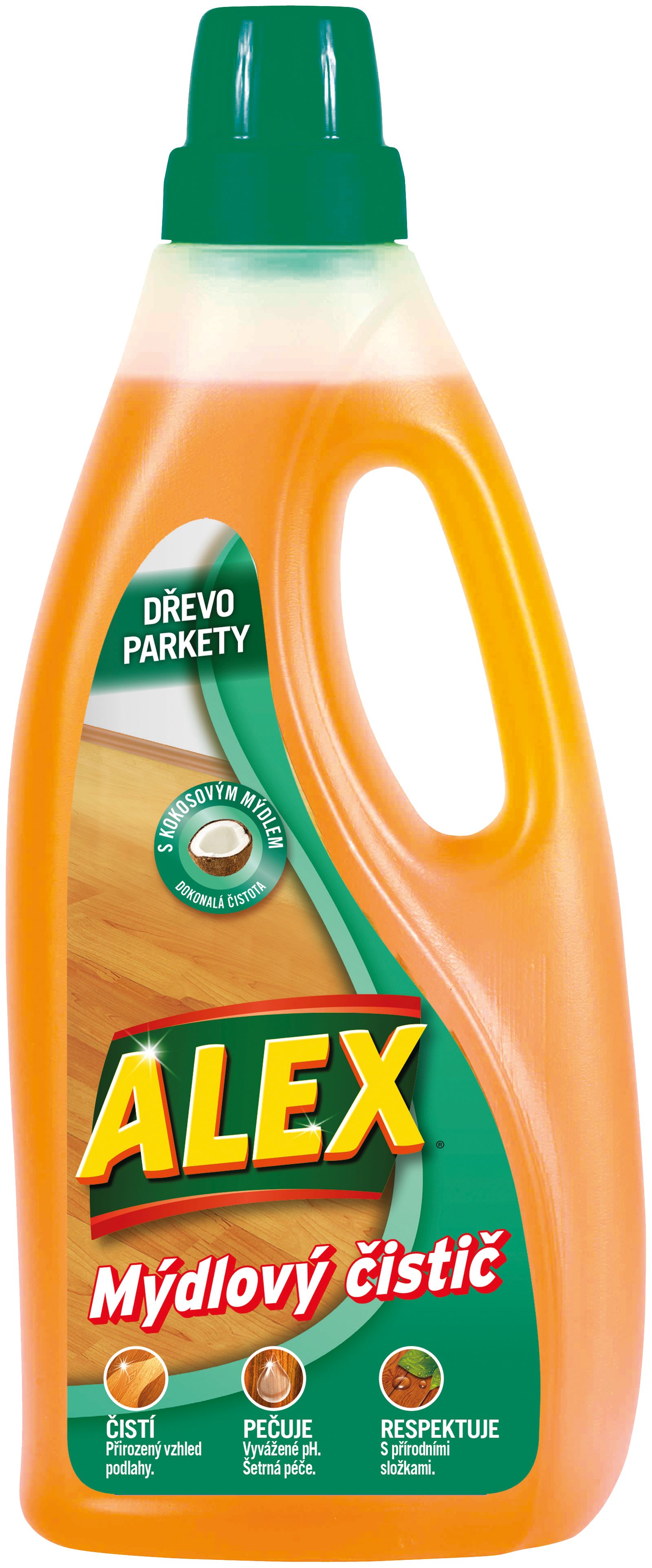 ALEX mýdlový čistič na dřevo 750 ml