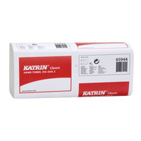 KATRIN CLASSIC 65944 Papírové skládané ručníky 2 vrstvé bílé