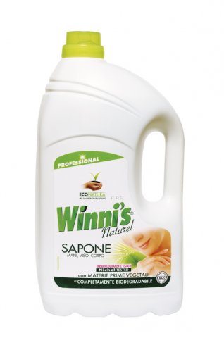 WINNI´S Sapone Hypoalergenní tekuté mýdlo rostlinného původu 5 l