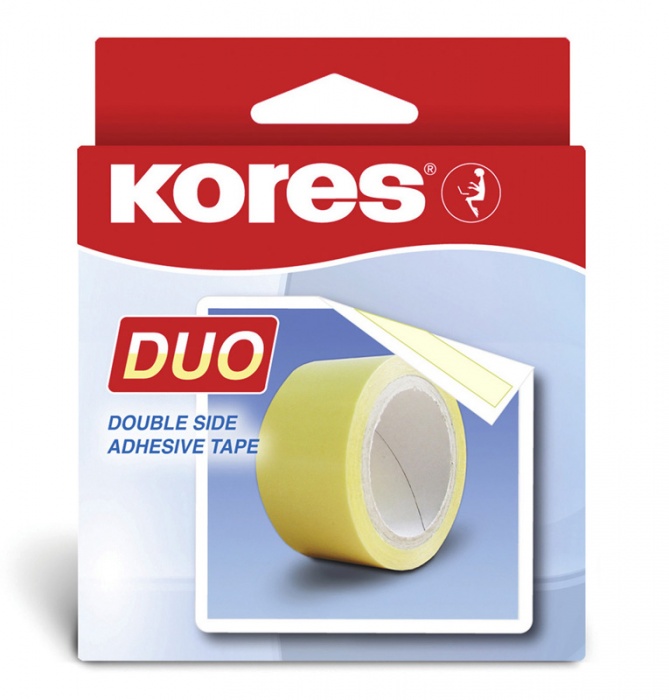 Lepicí páska KORES Duo 5 m x 30 mm oboustranná